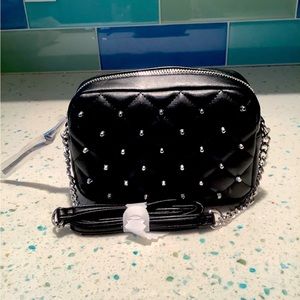 Brand new Rebecca Minkoff black studded crossbody bag